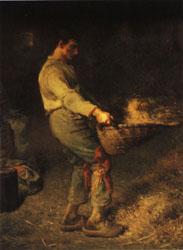 Jean Francois Millet The Winnower oil painting image